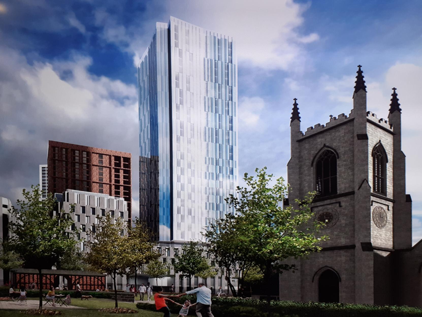 Artist impression of how the tower could look.