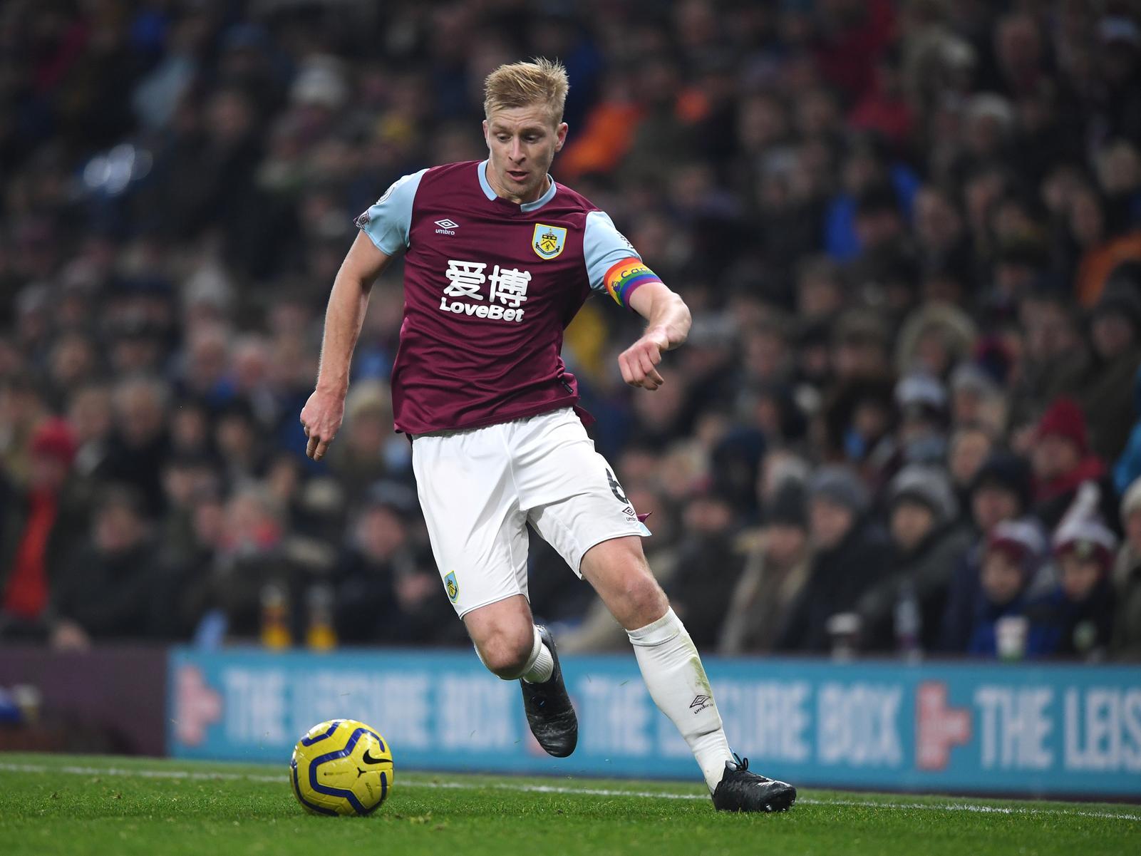 A solid display from the Clarets skipper, throwing himself into everything that was fired into his vicinity. Beaten for pace in the one-on-ones on occasions, failing to get to Callum Wilson when the visitors broke in the second half, but very good on the whole.