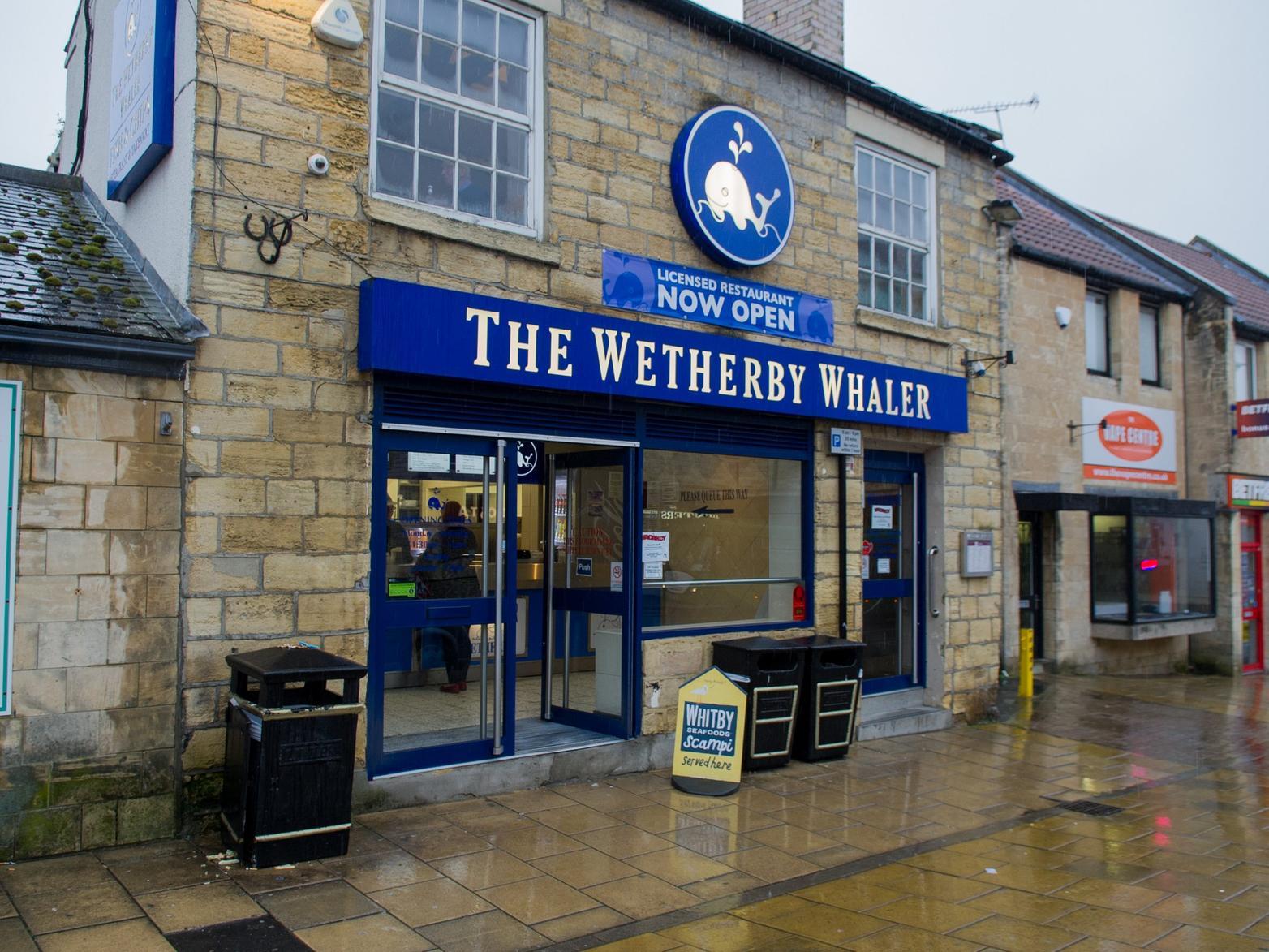 The original Wetherby Whaler comes top of the Trip Advisor list and is praised by reviewers as "THE best chippy in the UK".