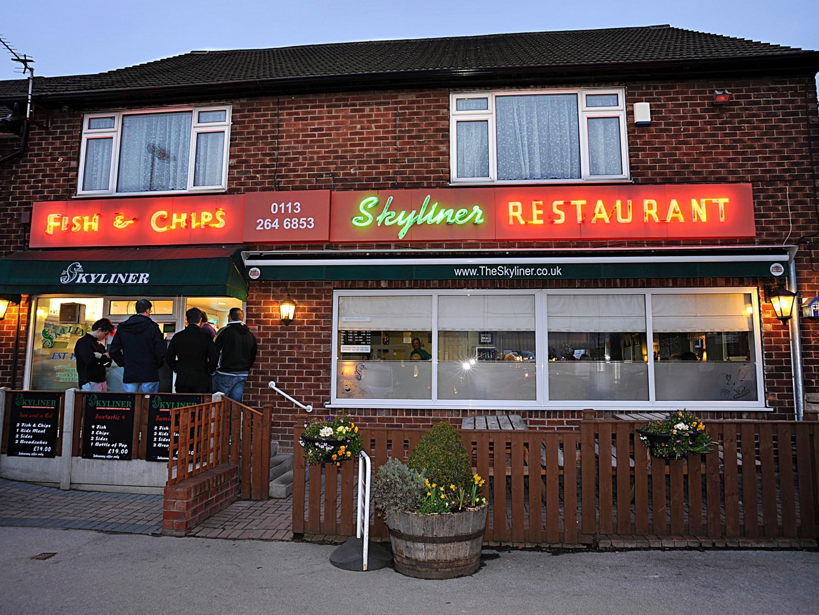 The popular Skyliner Fish & Chip Restaurant in Austhorpe came fifth on the list.