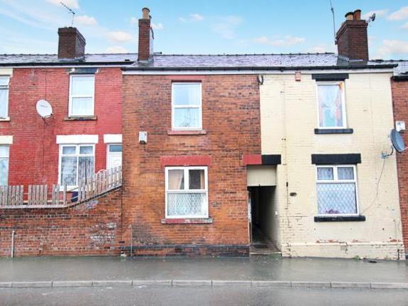 At the opposite end of the scale, this three bedroom house is on auction with a guide price of 20,000. It needs a full refurbishment.