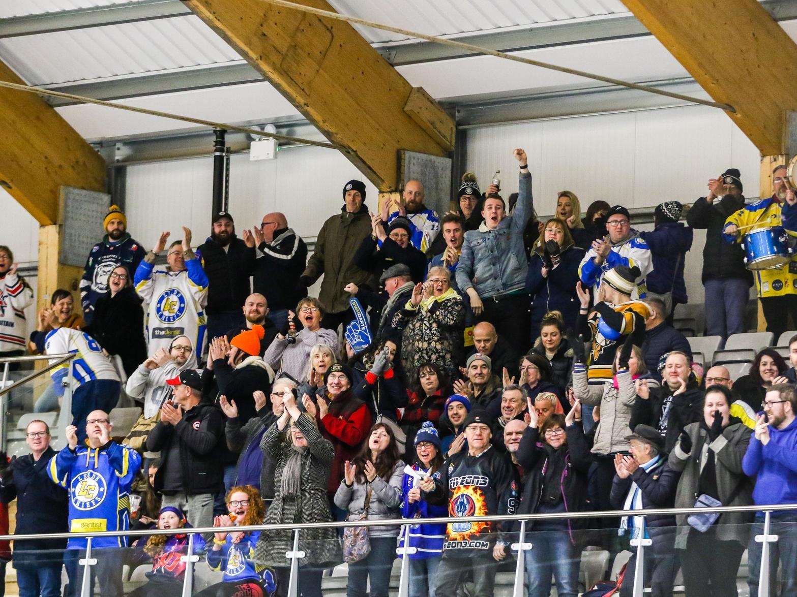 Leeds Chiefs' fans are already proving quite vocal, says Patrik Valcak. Picture courtesy of Mark Ferriss.