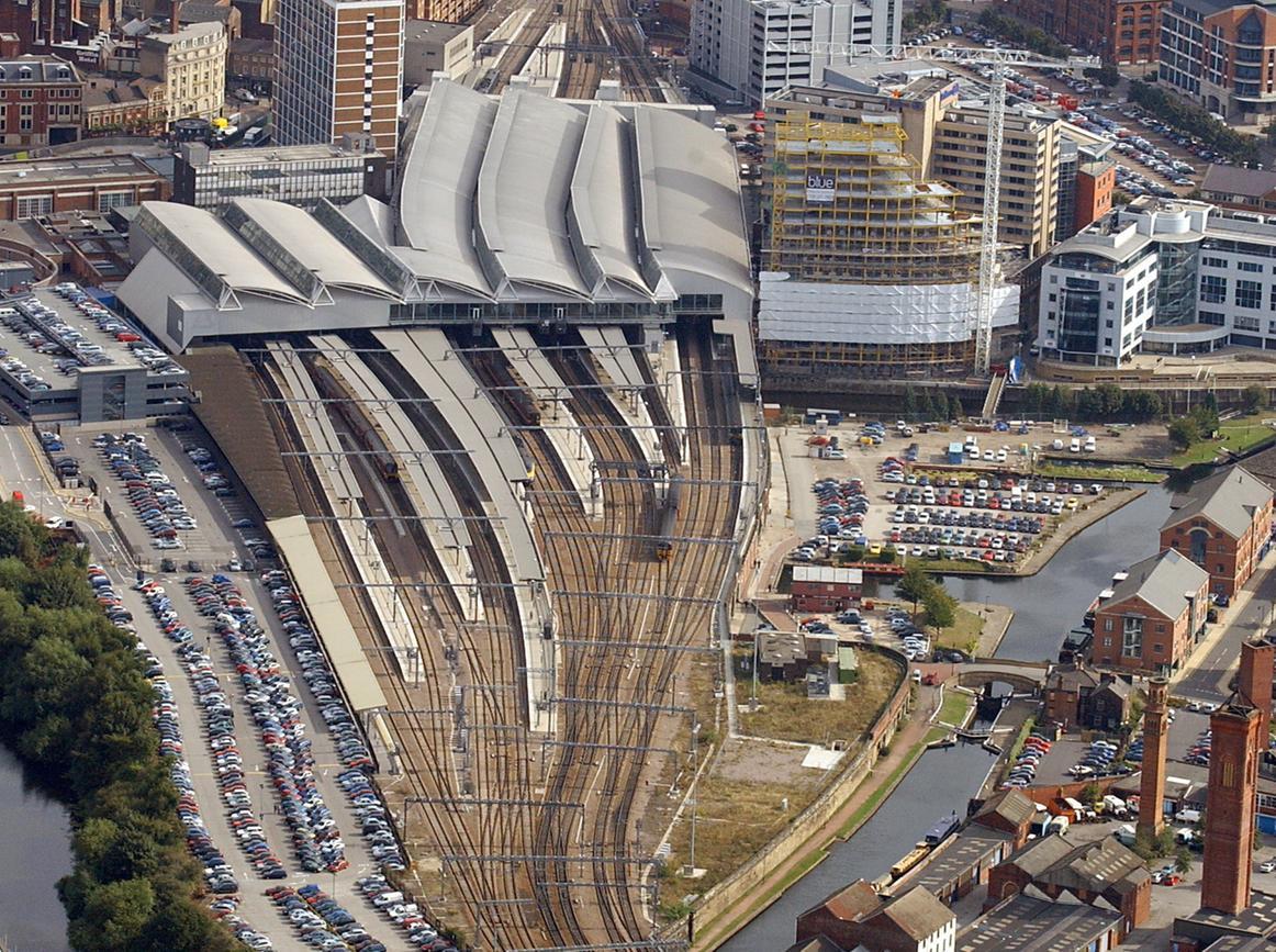 Leeds City Station. Have you noticed the huge number of cars parked up?