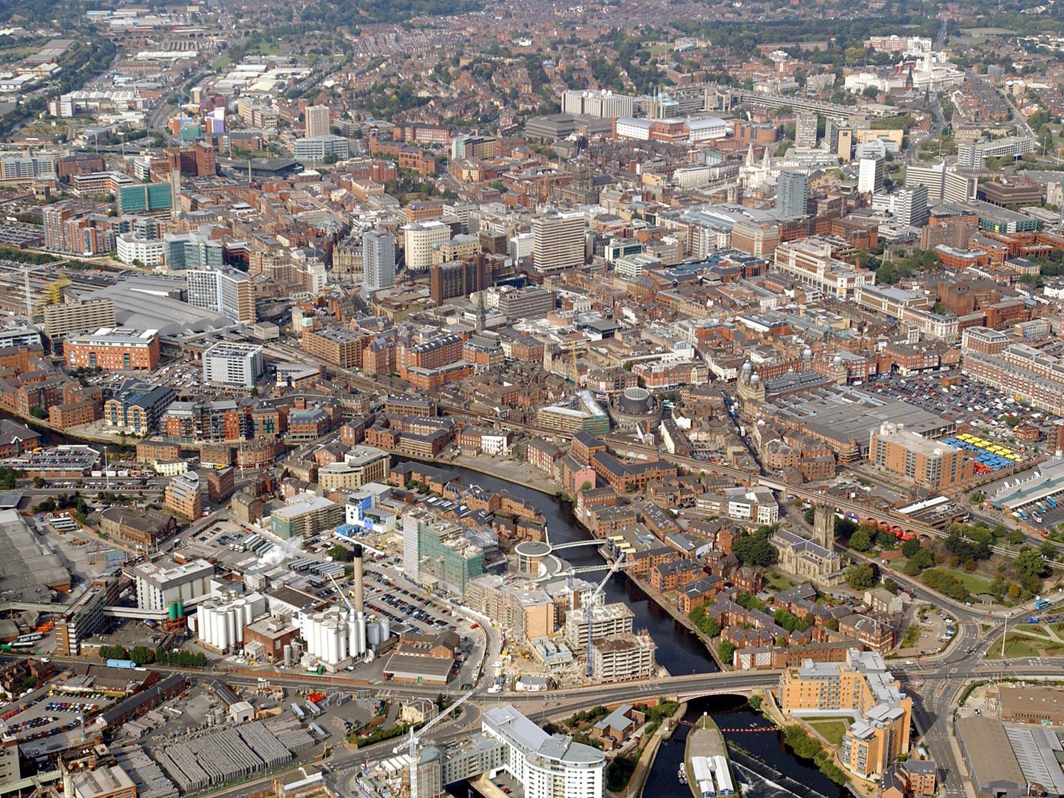 A view of the city's South Bank.