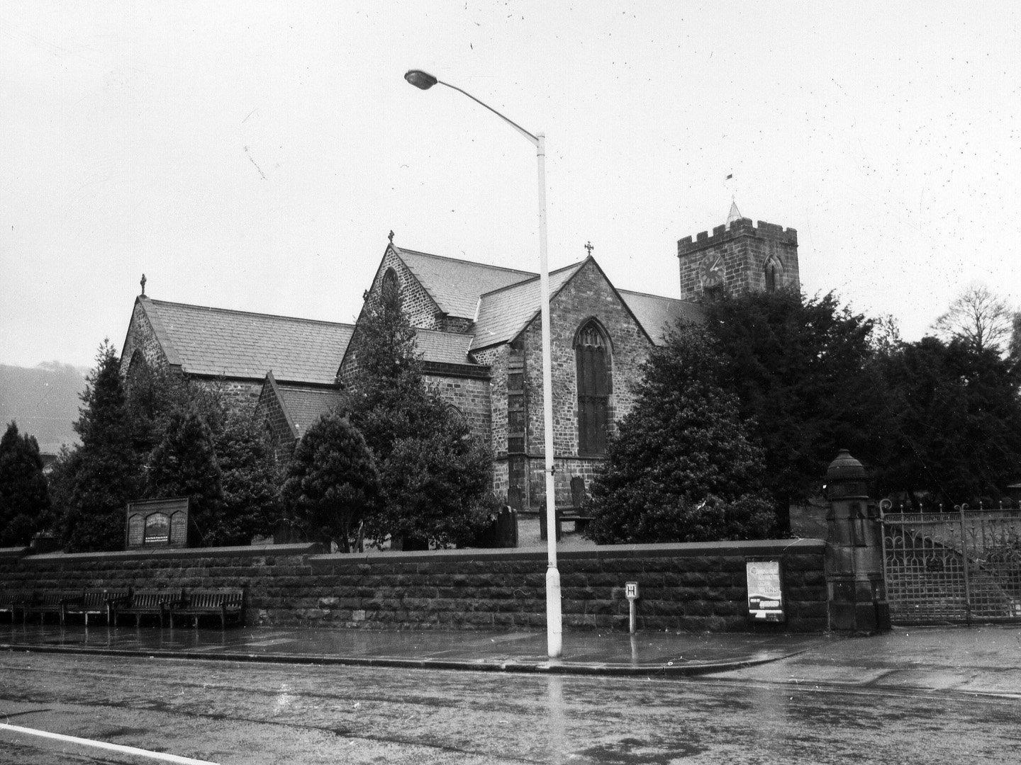 Otley Parish Church on Kirkgate.