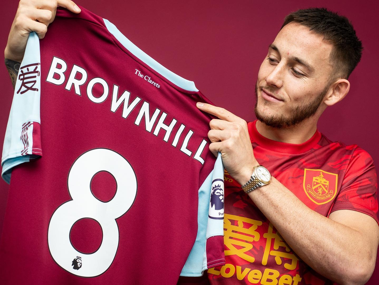 Midfielder Josh Brownhill was the only new addition at Turf Moor during the January transfer window