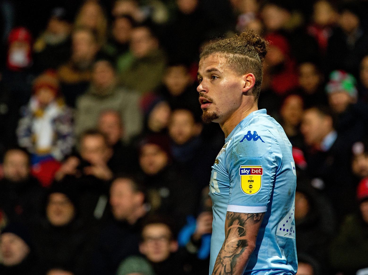 Leeds United midfielder Kalvin Phillips. (Image: Bruce Rollinson)