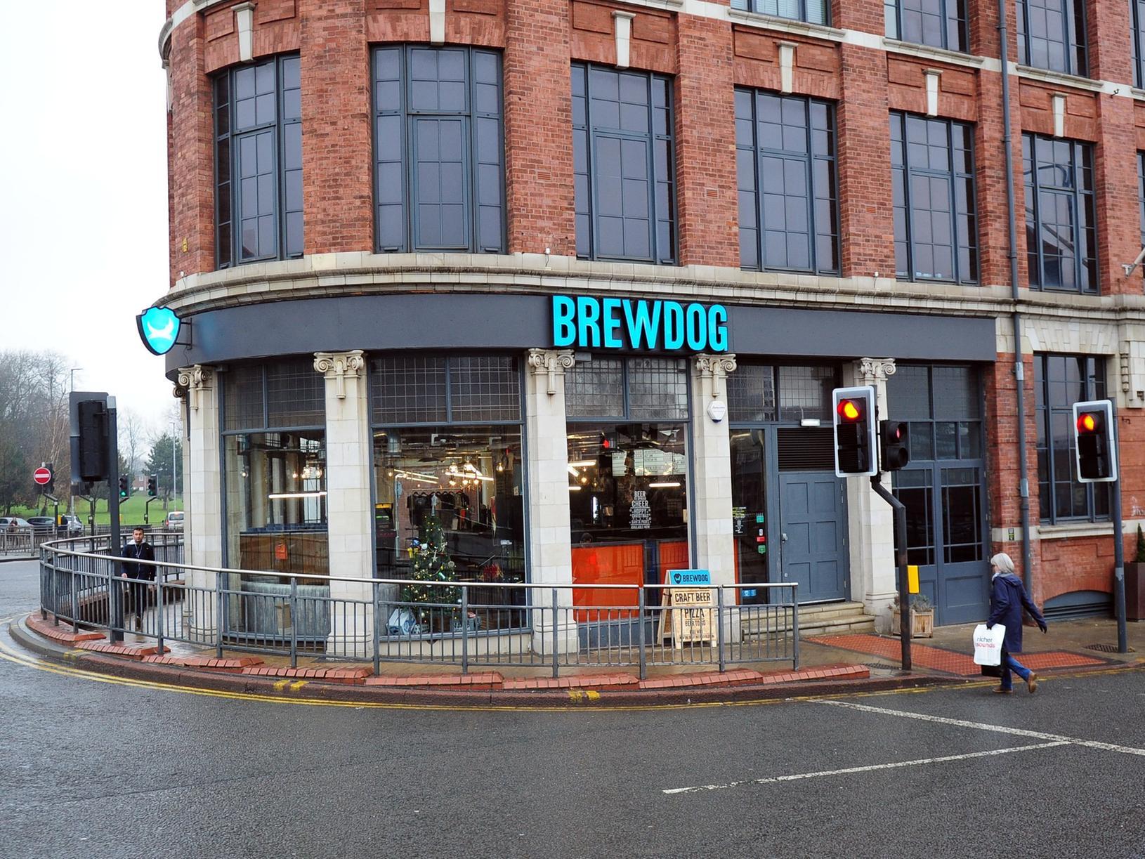 The Brewdog on tucked away behind the Corn Exchange bagged the fourth spot on the list. It also has another bar at the top of town (pictured).