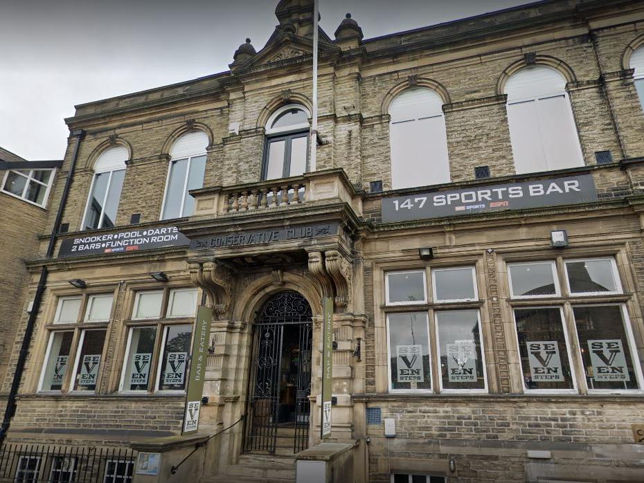 The Pudsey bar, which describes itself as modern meets traditional, bagged the second spot on the list.
