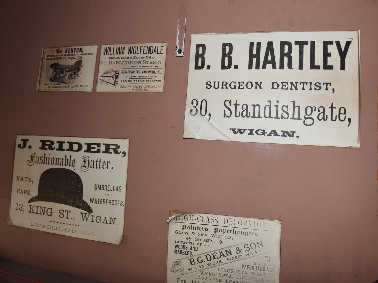Do you remember these posters? Inside the former The Way We Were Museum at the Wigan Pier redevelopment
