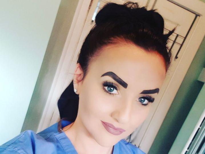 The beautician can now move on after her trauma
