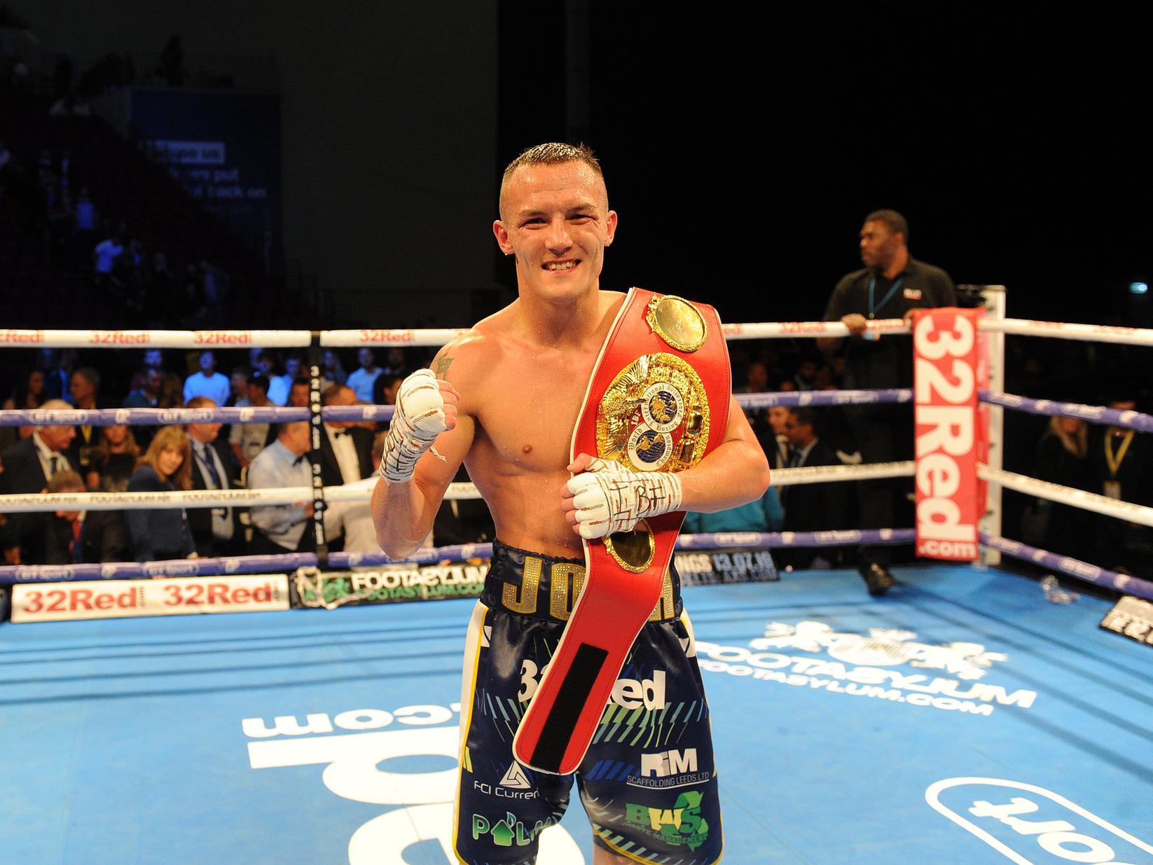 SPORTSMAN OF THE YEAR: Josh Warrington. Picture by Steve Riding