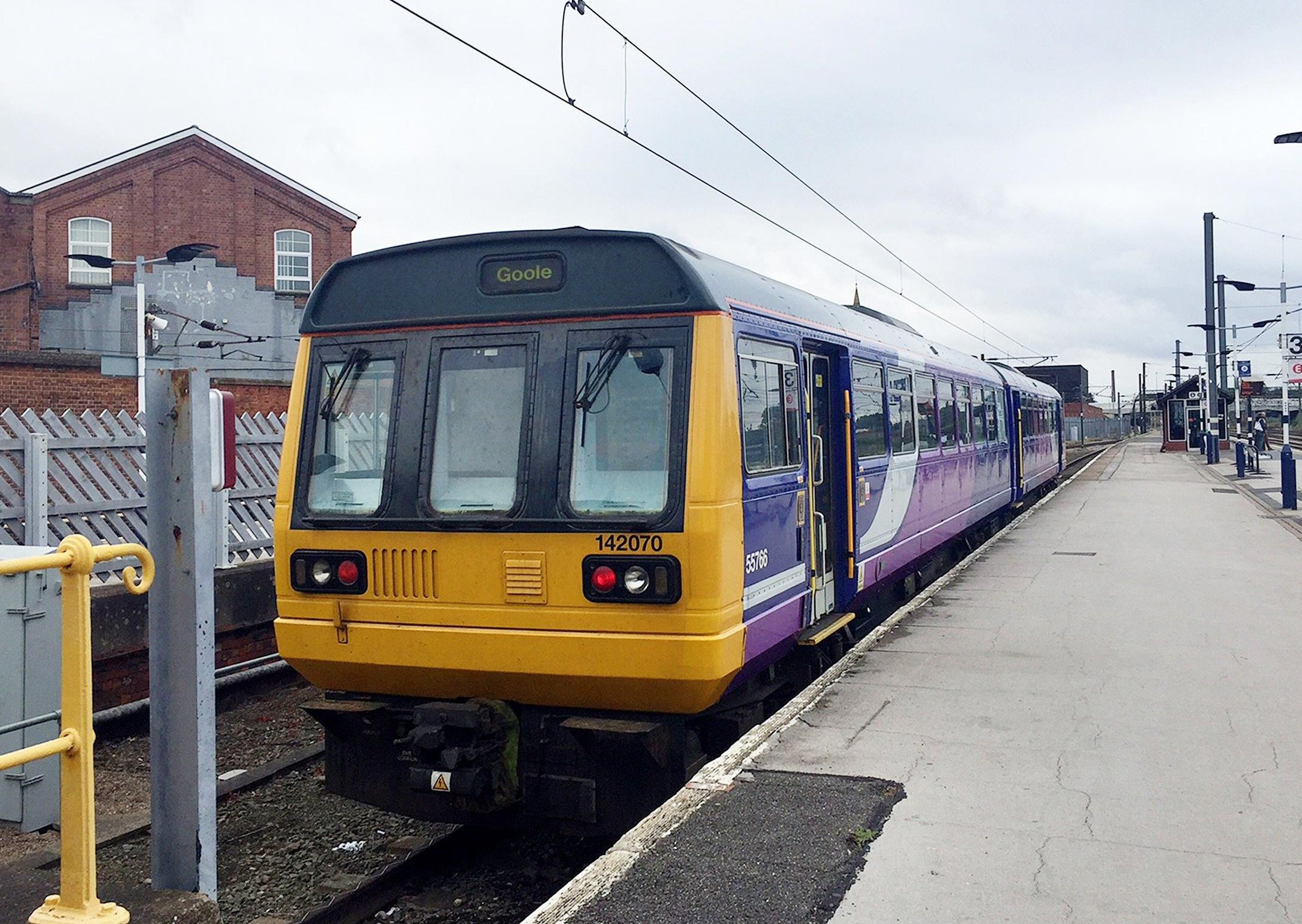 Outdated Pacer trains are the symbol of the North-South divide.