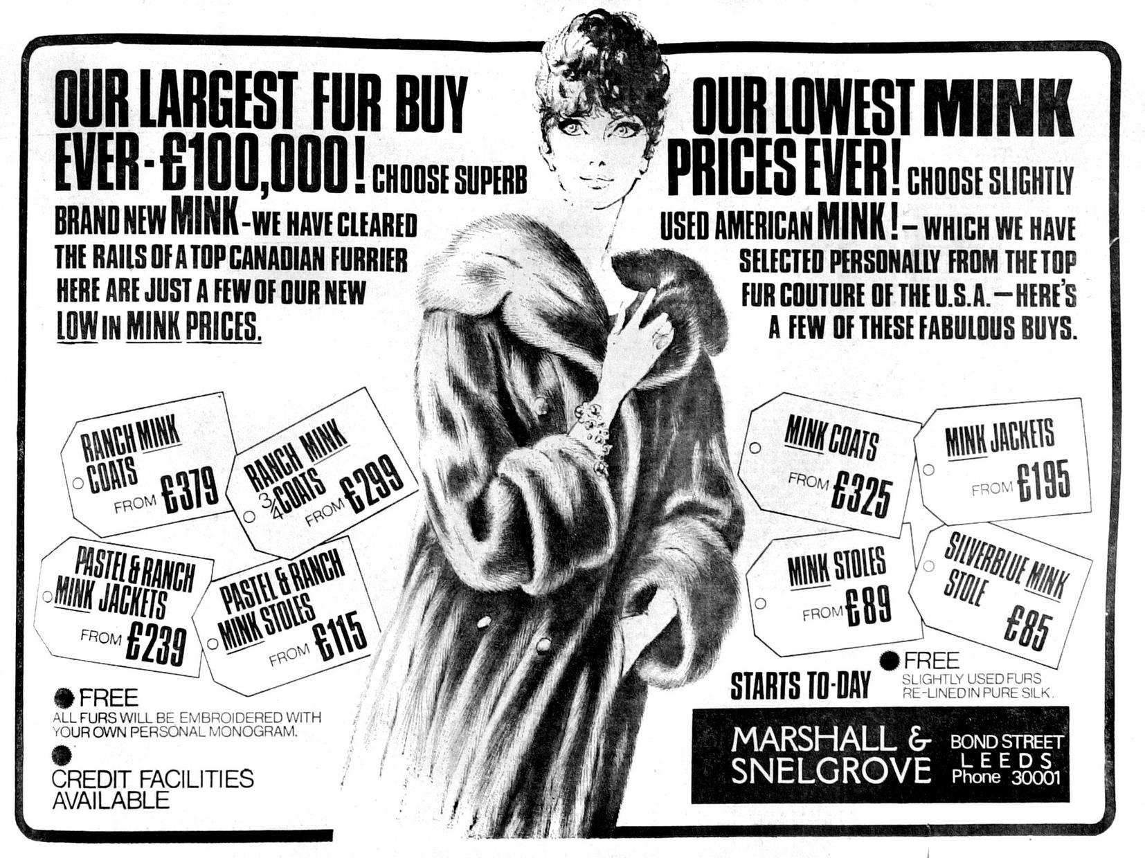 The archetypal department store opened in Leeds in 1870, closing in 1971. Did you ever visit its Bond Street store?