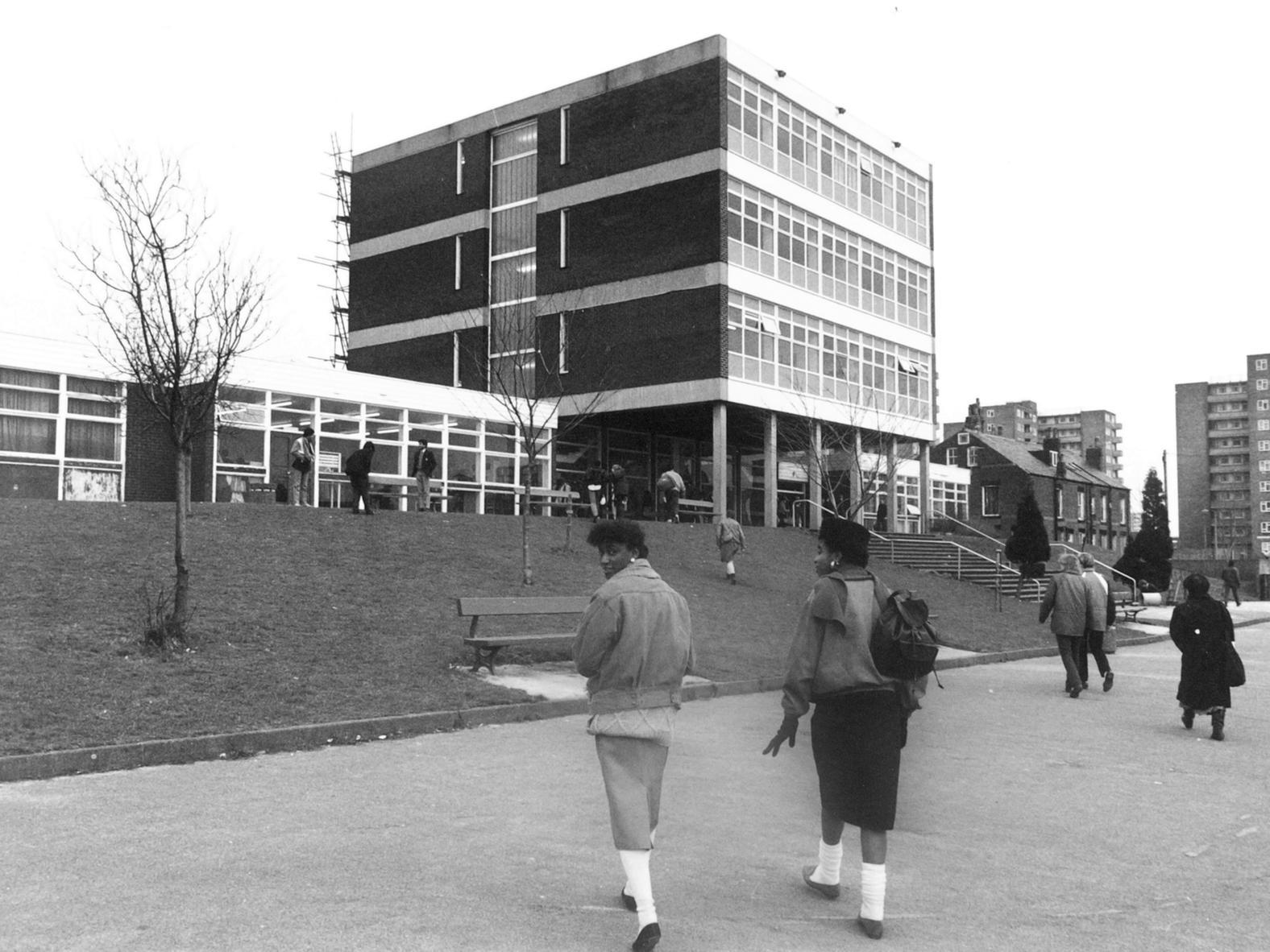 This is Primrose Hill High School which was under the threat of closure.