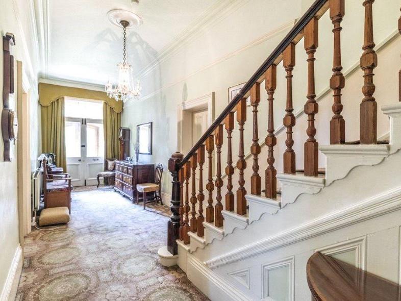 The property has not been on the market in more than 55 years and still retains many of its original period features, lending it an old-worldly charm.