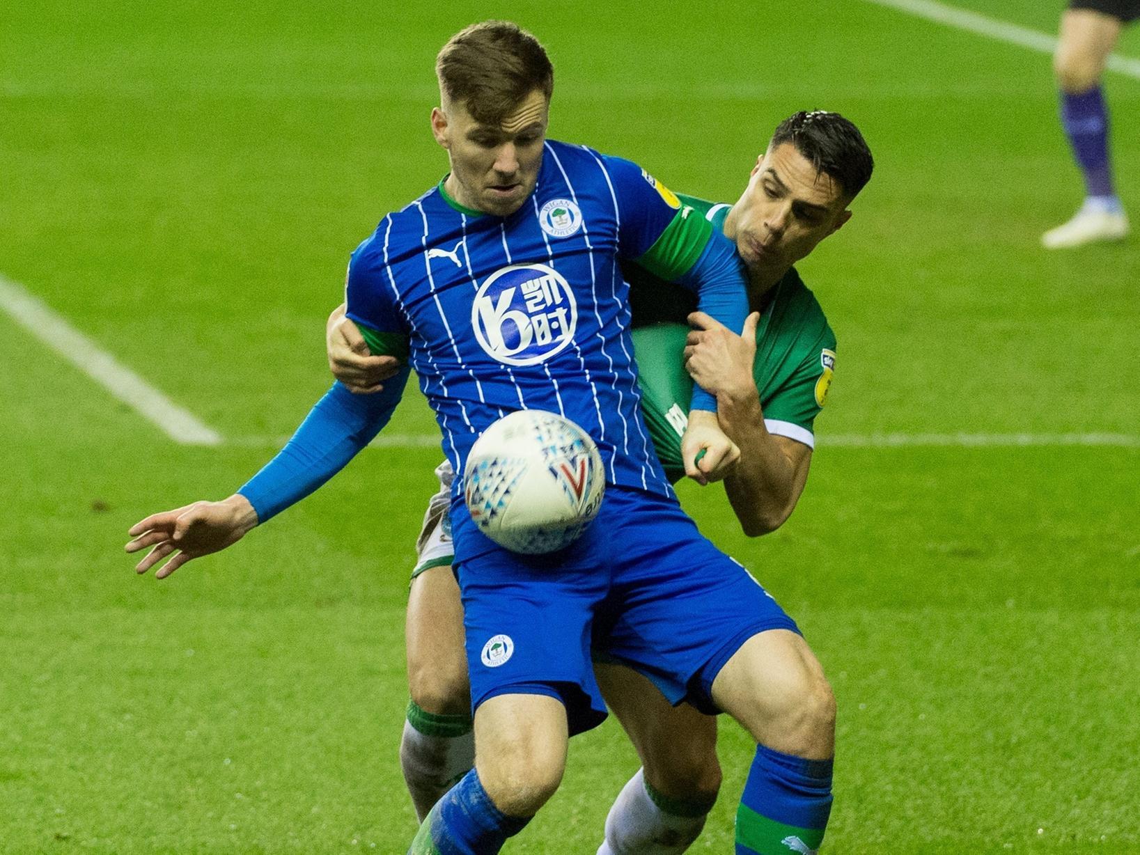 SUB - Lee Evans (for Roberts, 80): 7 - Helped Latics see it out with disciplined display