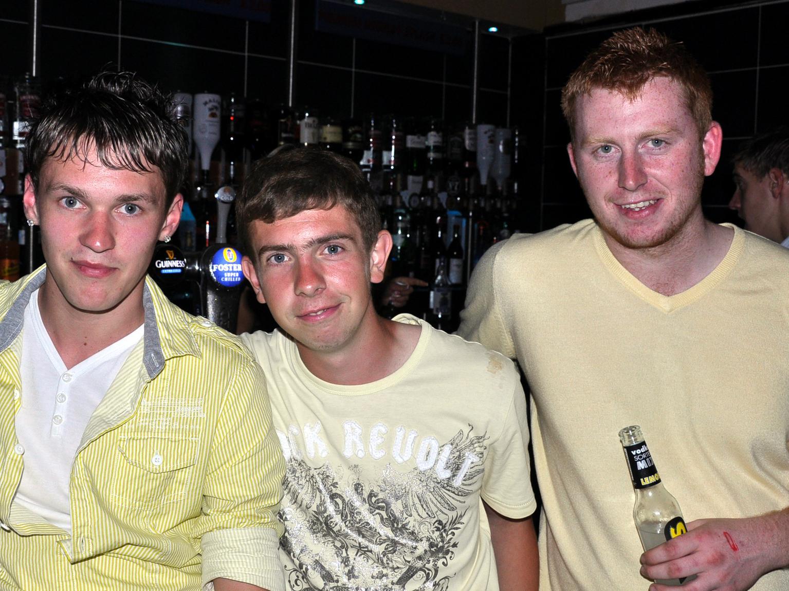 Simon, Danny and Tim in Quids Inn.