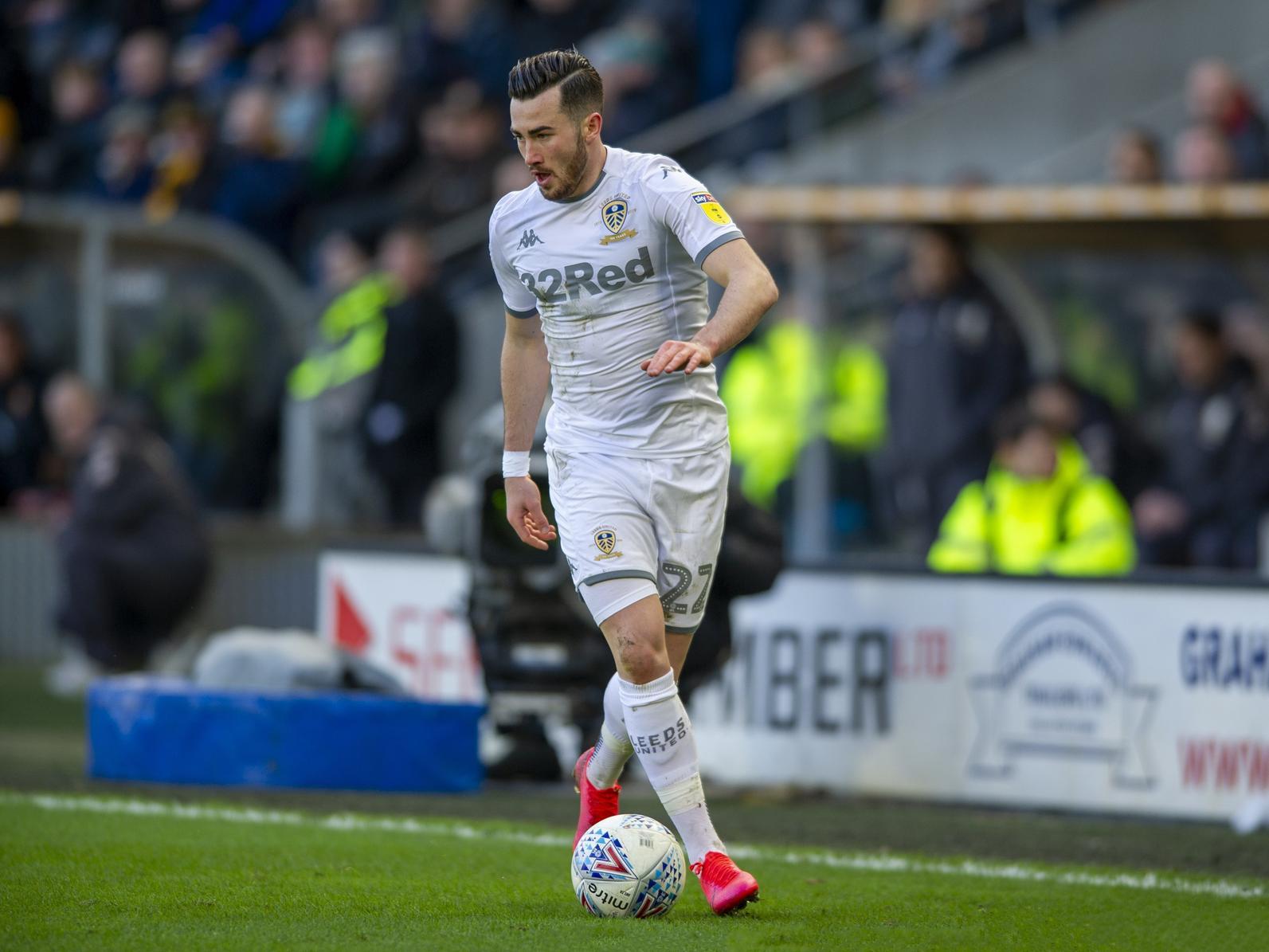 Jack Harrison on the attack at Hull City.
