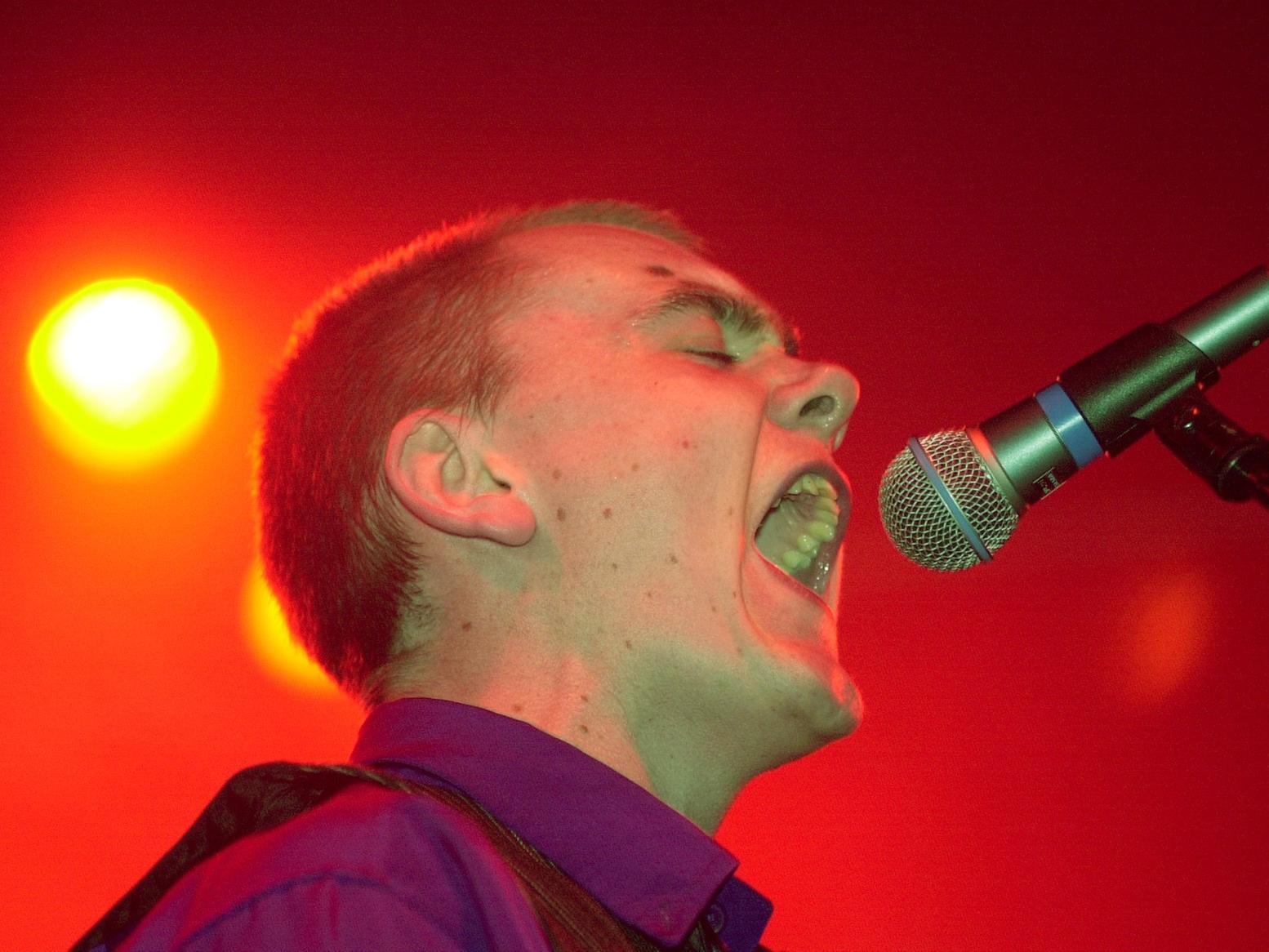 This is Daz Worth lead singer with Leeds-band Aeon,