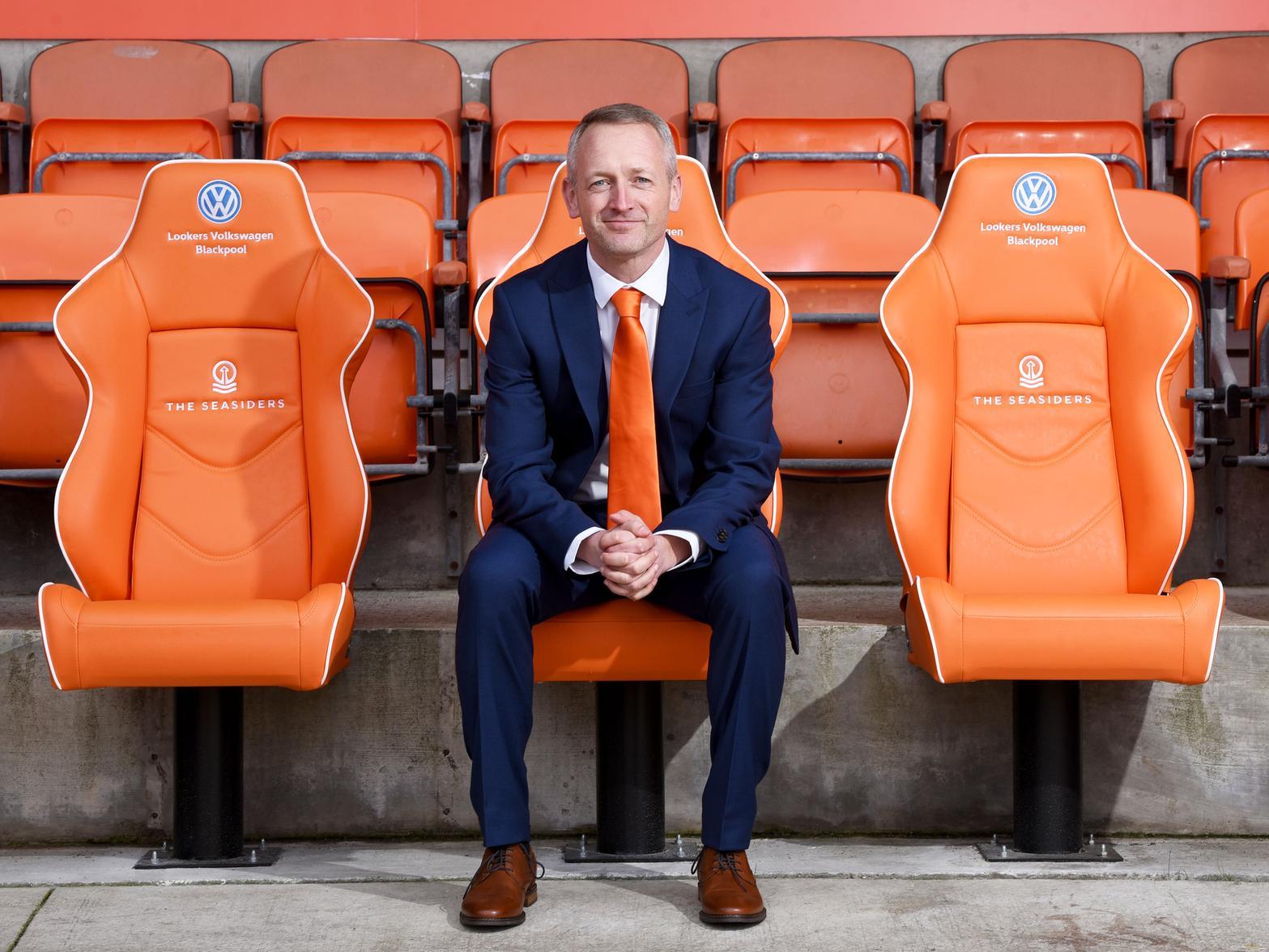 Neil Critchley in the manager's hotseat
