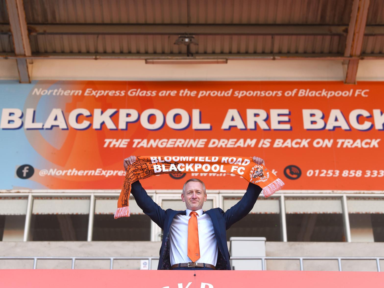 Blackpool's new head coach