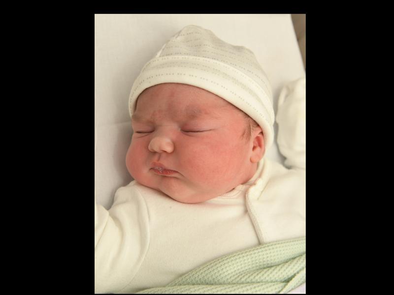 Harlow Allen was born at Royal Preston Hospital on January 30 at 4.27am, weighing 9lb 2oz, to Caitlin Wylie and Matthew Allen, from Ashton