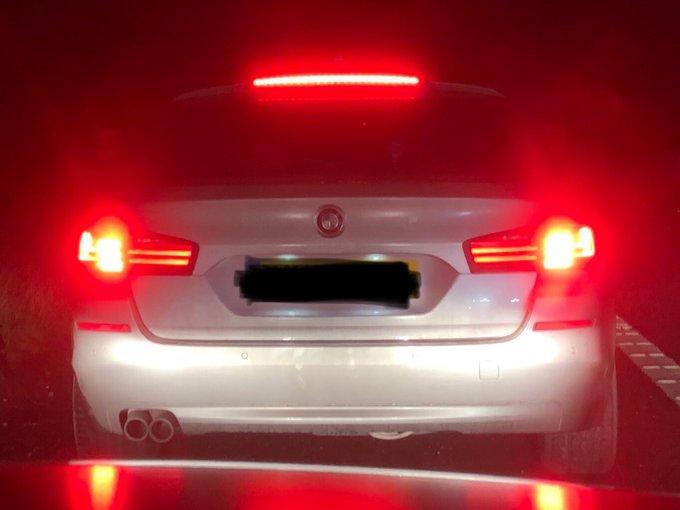 Driver of this car seen travelling at 90mph on the M65 in the rain with 2x children on board. Driver reported for excessive speed