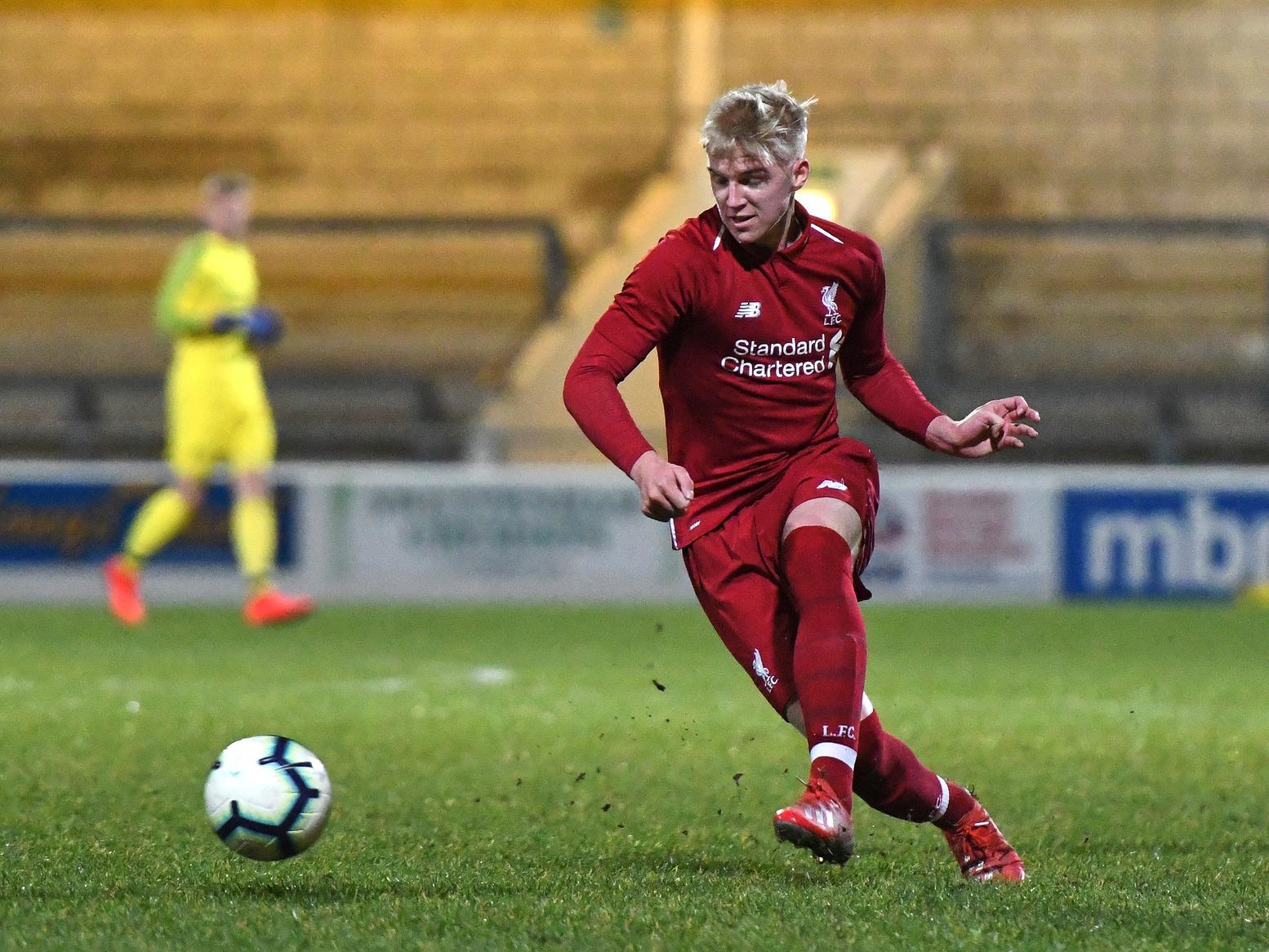 A talented midfielder who started with Newcastle United, Longstaff - who is 19-years-old and no relation to brothers Matty and Sean Longstaff - has made just one cup appearance for the Reds.