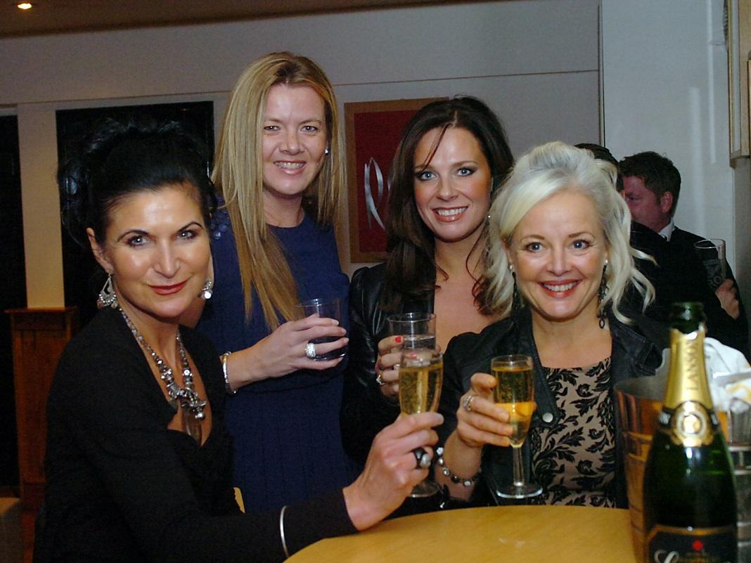 Jayne, Carolyn, Louise and Nikki have a night out in Red Bar in 2012.