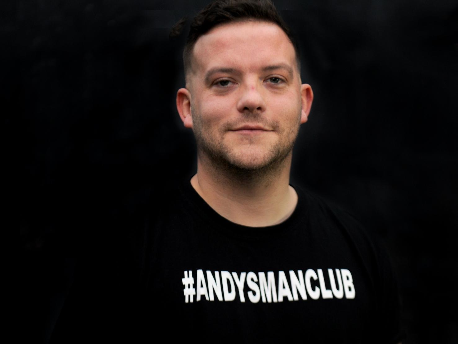 Andy Wilson, who set up the Leeds branch of Andy's Man Club.