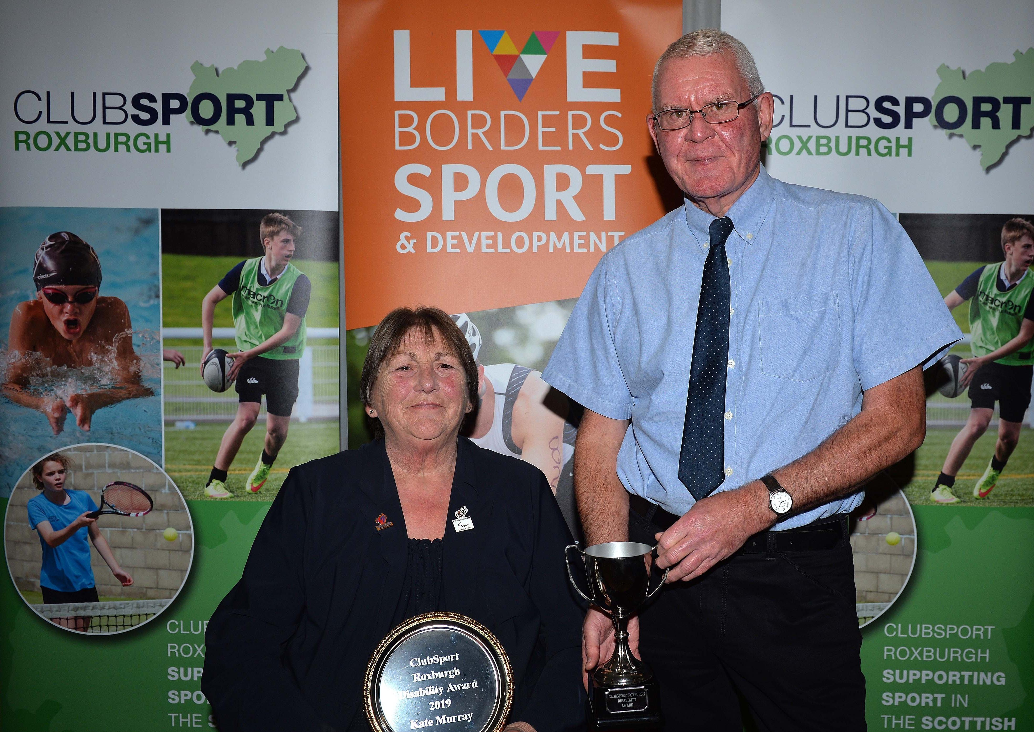 The Disability Award for 2019 went to archery specialist Kate Murray.