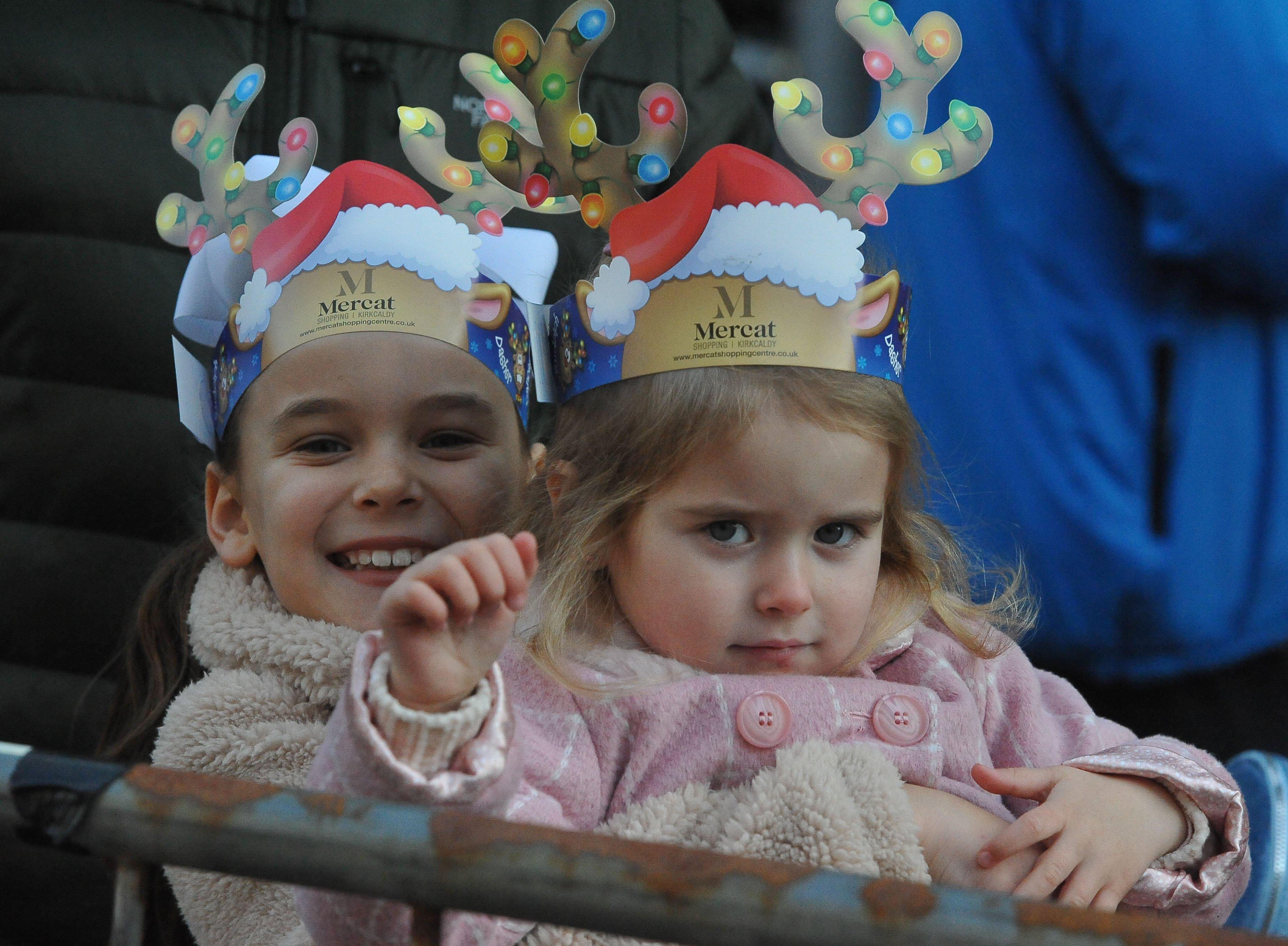 Mercat Reindeer Parade in Kirkcaldy on Sunday, November 17. Picture by George McLuskie.
