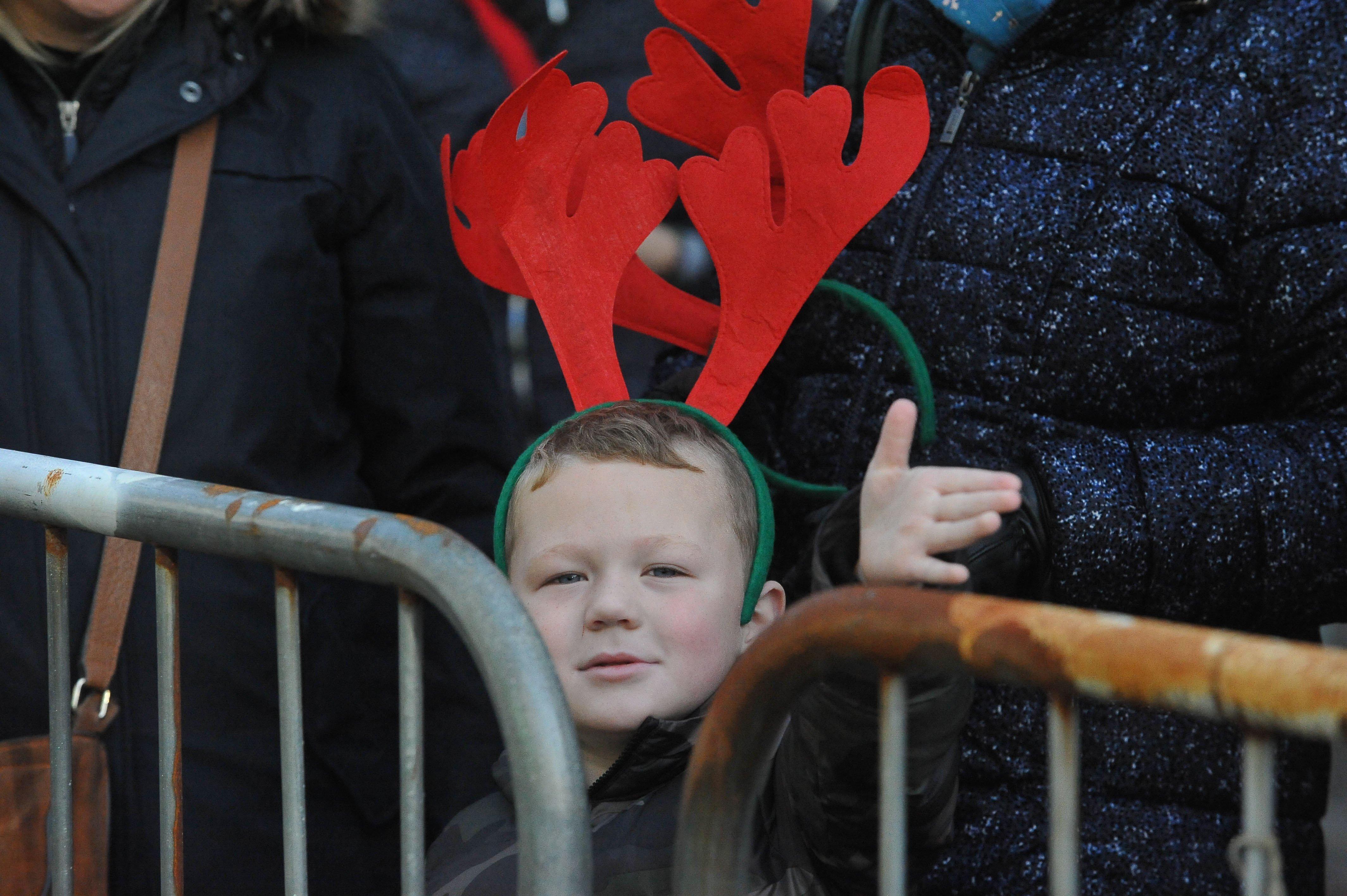 Mercat Reindeer Parade in Kirkcaldy on Sunday, November 17. Picture by George McLuskie.