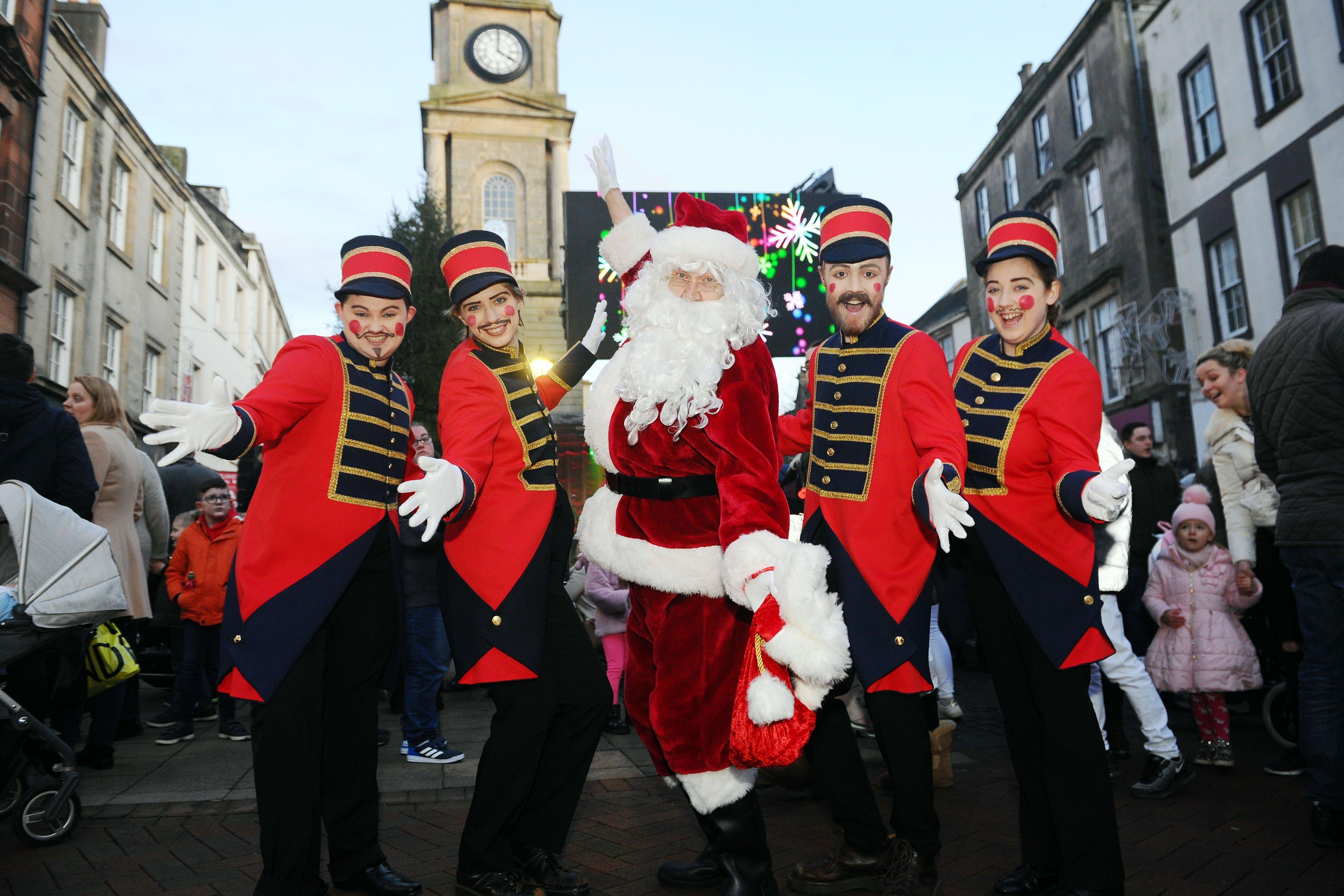 Faces in the crowd at Falkirk’s Christmas lights switch on Falkirk Herald