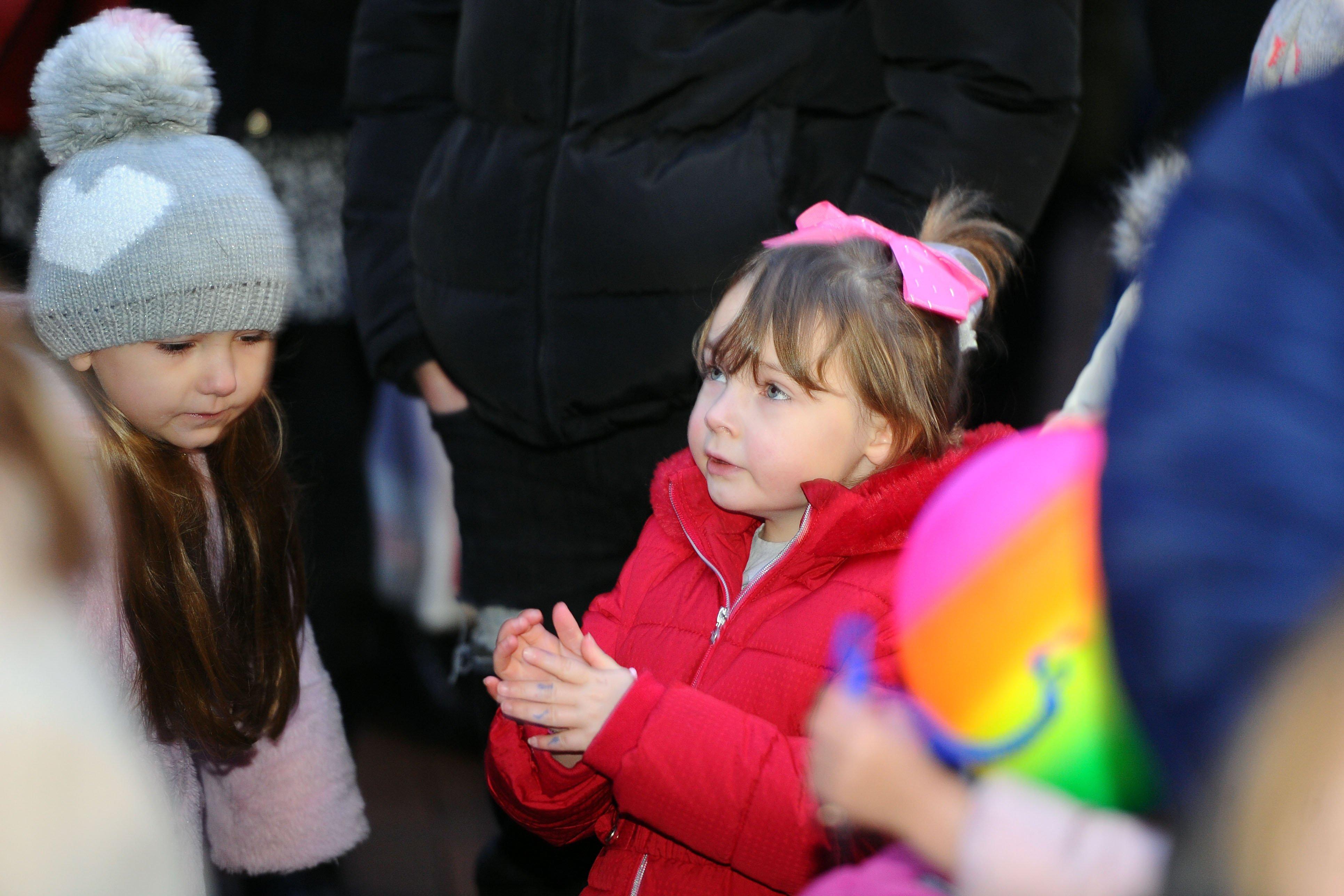 Faces in the crowd at Falkirk’s Christmas lights switch on