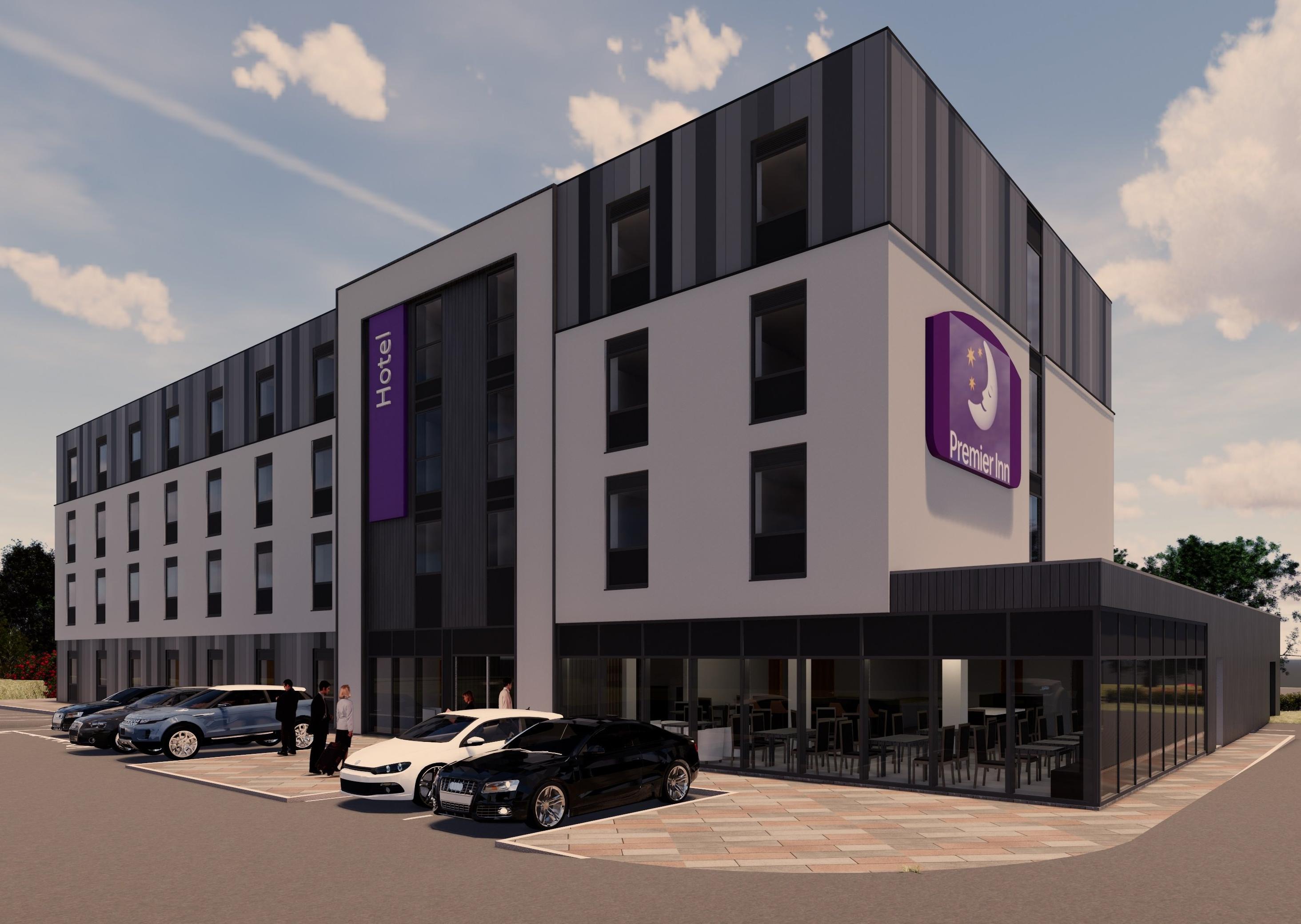 How the Premier Inn planned at Tweedbank as part of the £10m Borders Gateway development will look.
