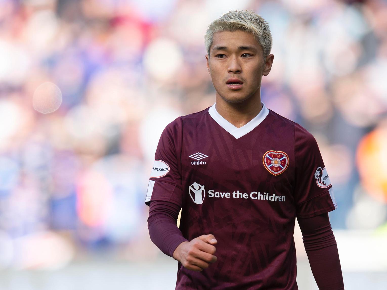 Probably his worst performance in a Hearts jersey so far as he started on the left of a midfield four. Had an early shot that whistled past the post but was often slack in his play.