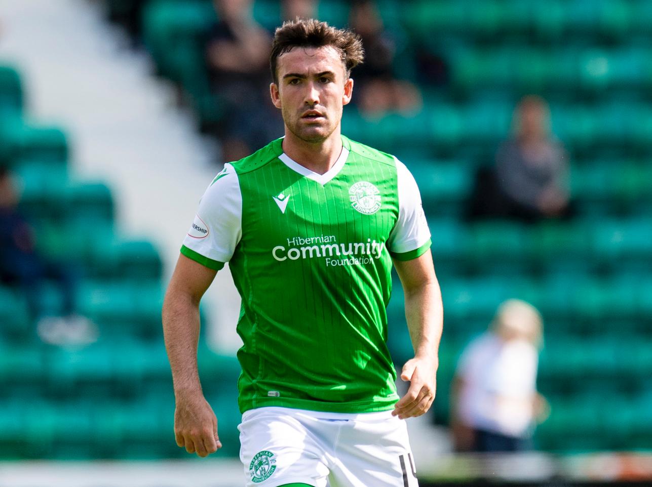 Played on the right in the first half and then became the sitting midfielder after the break. Had some impressive moments as Hibs got on top but also made some slack passes.