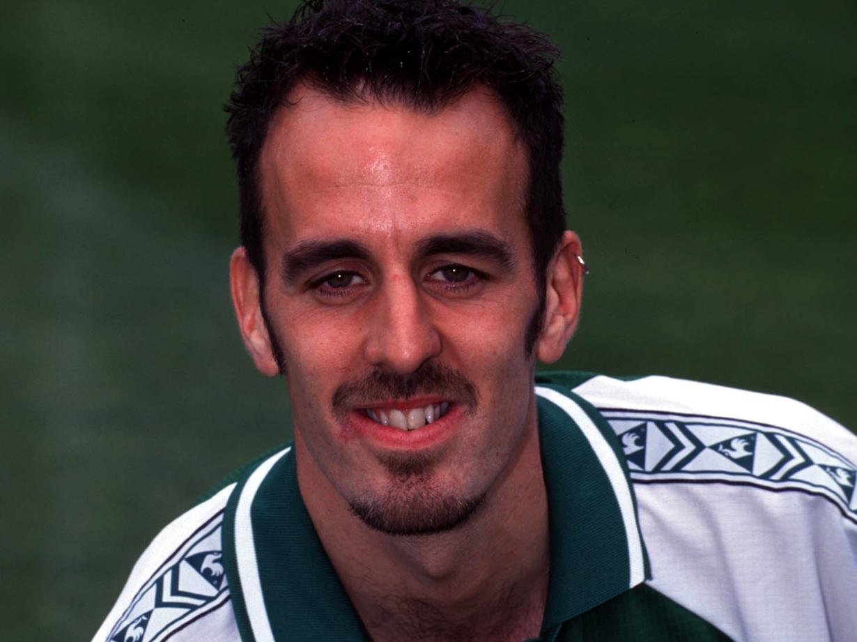 The midfielder would leave Hibs in 2000 and wind down his career in England. While we don't know what he's up to, his son Jordan plays for Reading and Scotland under-21s. The 20-year-old was born while his dad was at Hibs.