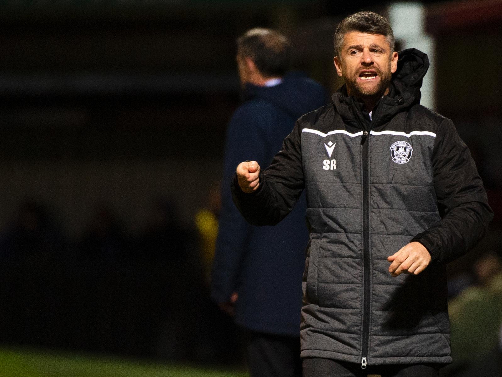 The Motherwell manager has successfully kept his club away from the relegation battle during his time in charge and have reached two major finals. They're currently third in the Ladbrokes Premiership.