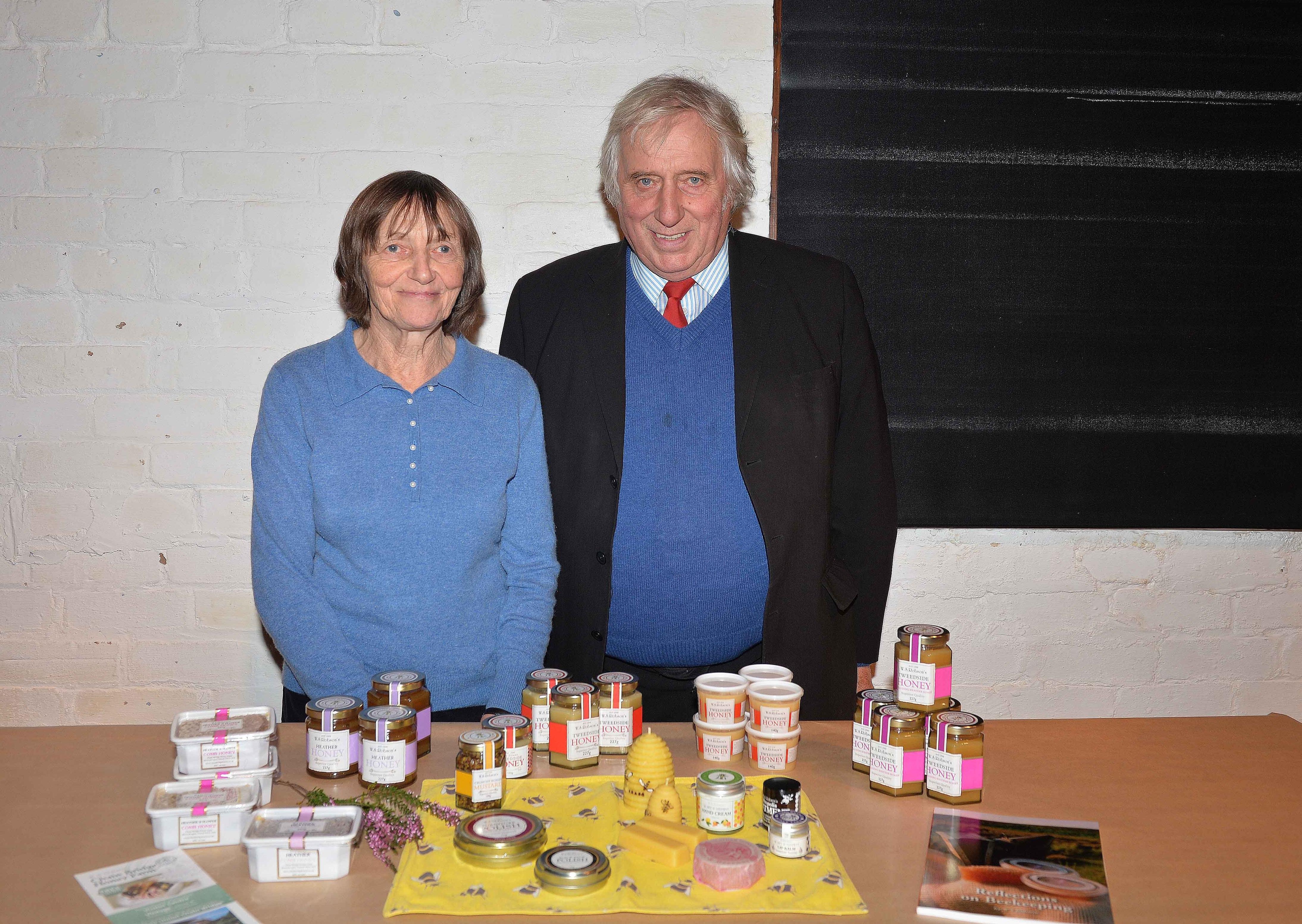 Daphney and Willie Robson from Chain Bridge Honey Farm.