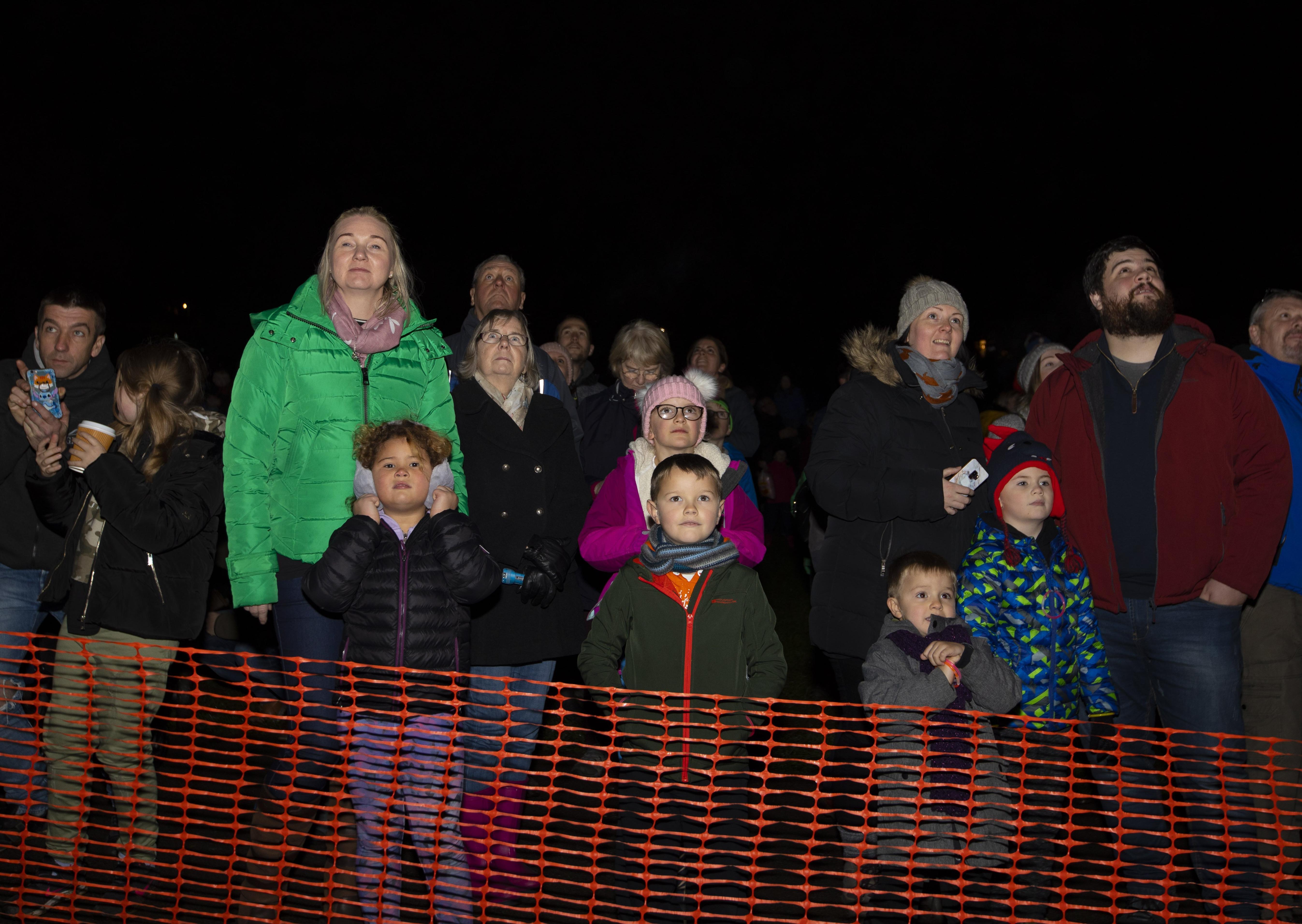 Fireworks display at Victoria Park, organised by Peebles and District Round Table.