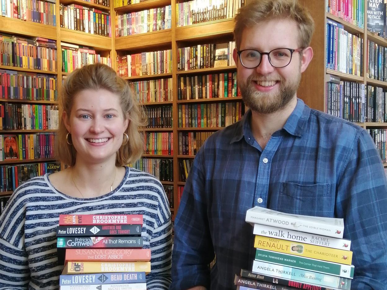 Cornelia and Hugh Topping opened the largest independent bookshop in decades in Blenheim Square and are determined to beat the internet and high street giants.