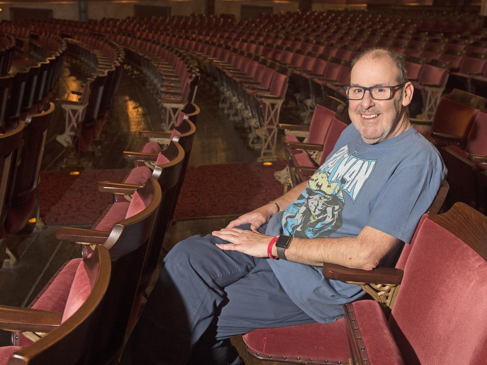 It has been quite a year for Edinburgh panto legend Andy Gray, who has returned to the stage after receiving life-saving treatment for blood cancer.
