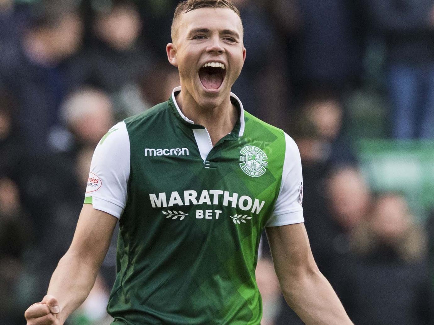 The 20 year old Hibs defender has bounced back from a serious knee injury to reclaim his place in the team, and in the Scotland squad.