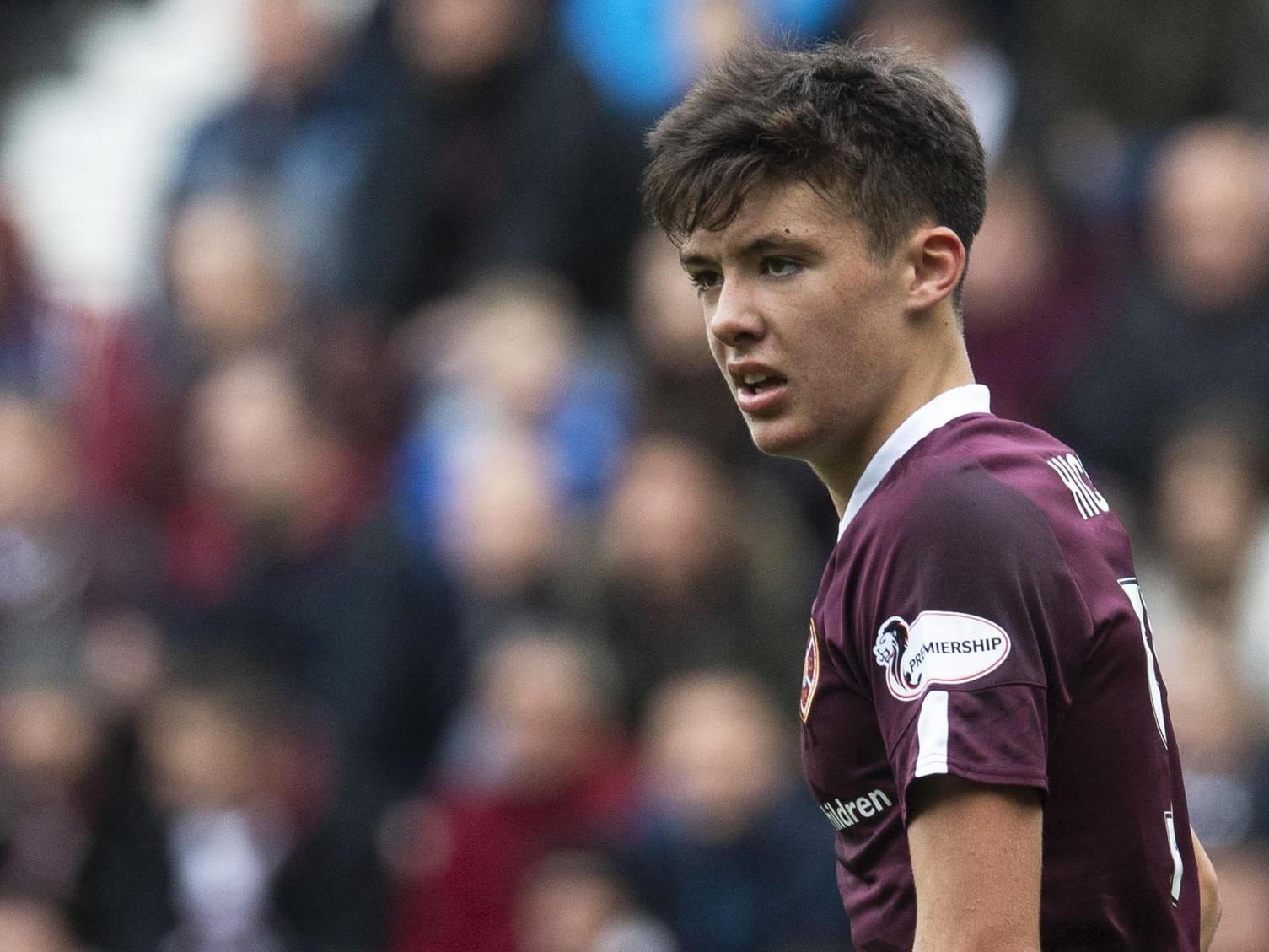 This year has been the stuff of dreams for teenager Hickey, who played for Hearts in the Scottish Cup final at just 16, and since been linked with a move to Man City.