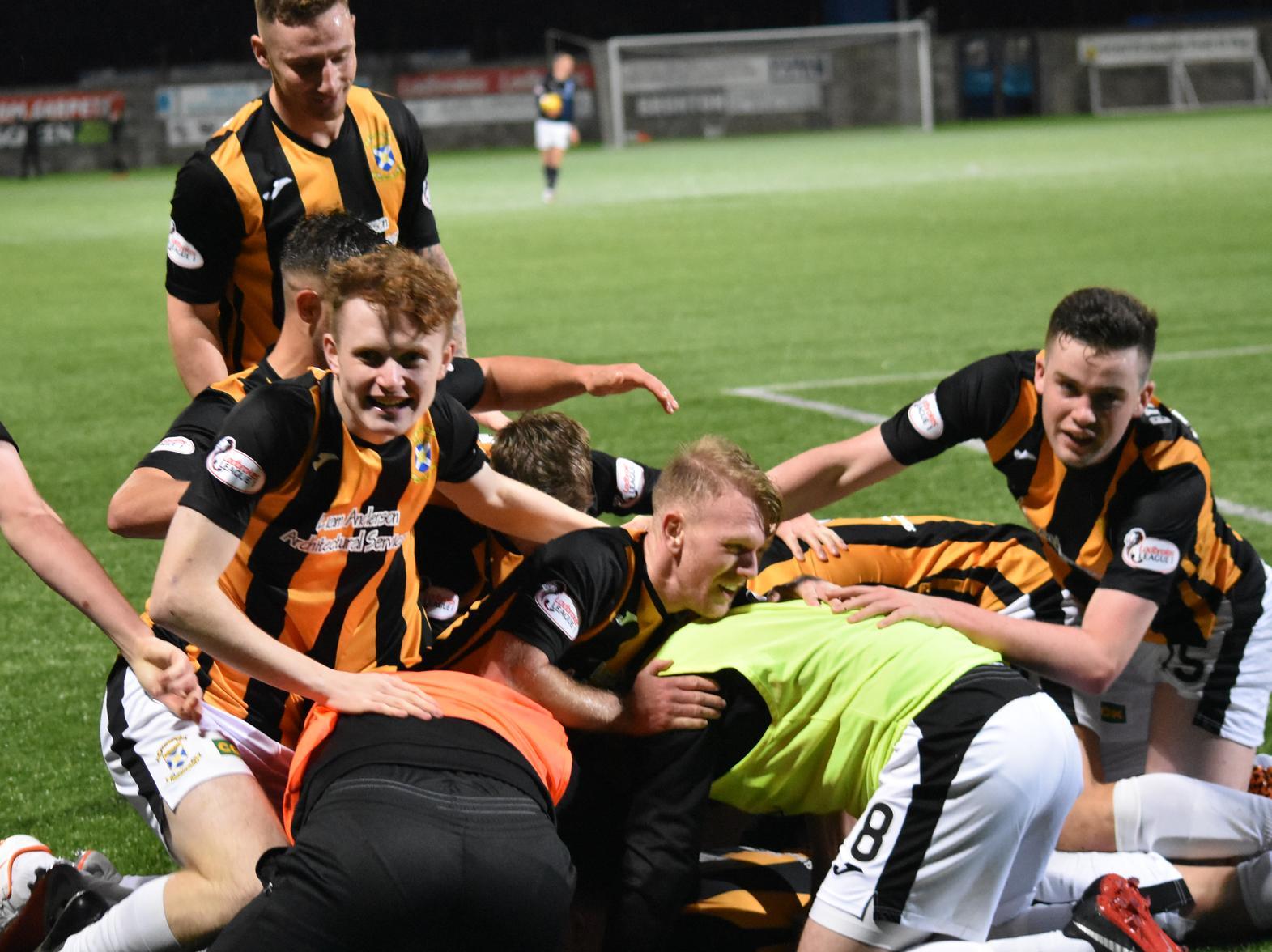 Aaron Dunsmore's late winner brought to an end a 30 year wait for an East Fife over Raith in 2018.