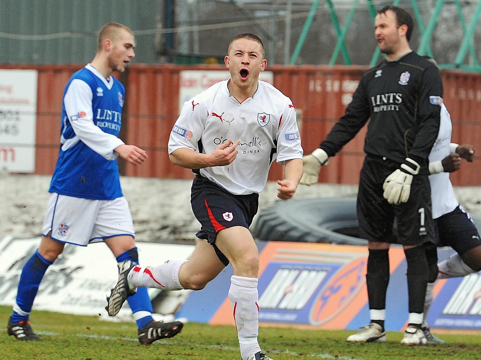 Now in his third spell with the club, Baird was initially part of the side that finished runners-up in the First Division in 2010-11, then returned to score the extra-time winner against Rangers in the Ramsdens Cup final of 2014.