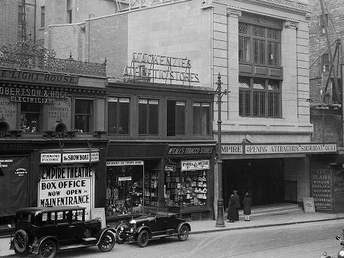 A major fire saw the Garrick Theatre in Grove Street burned down in 1921. But the Empire Theatre (pictured) in Nicolson Street reopened after a year-long refurbishment on October 1, 1928, with Showboat as its opening attraction.